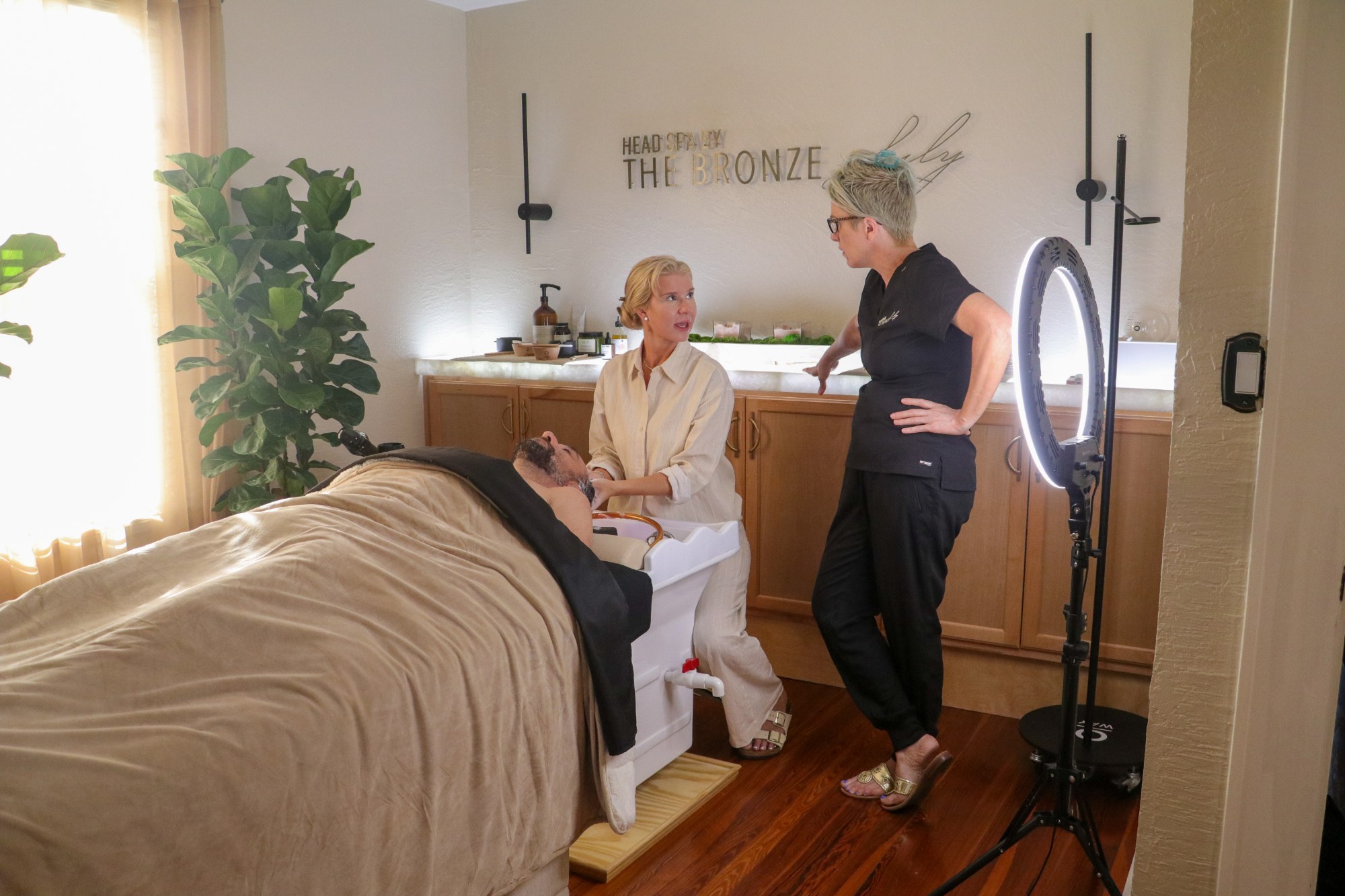 Head Spa Training, station — The Bronze Lily, St. Petersburg, FL