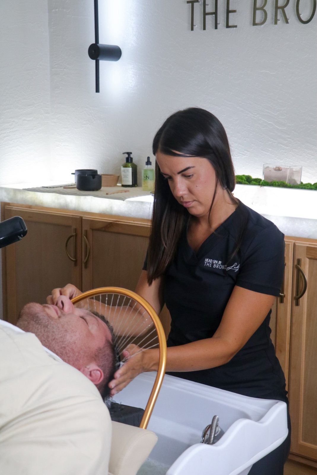 Head Spa Training, station — The Bronze Lily, St. Petersburg, FL