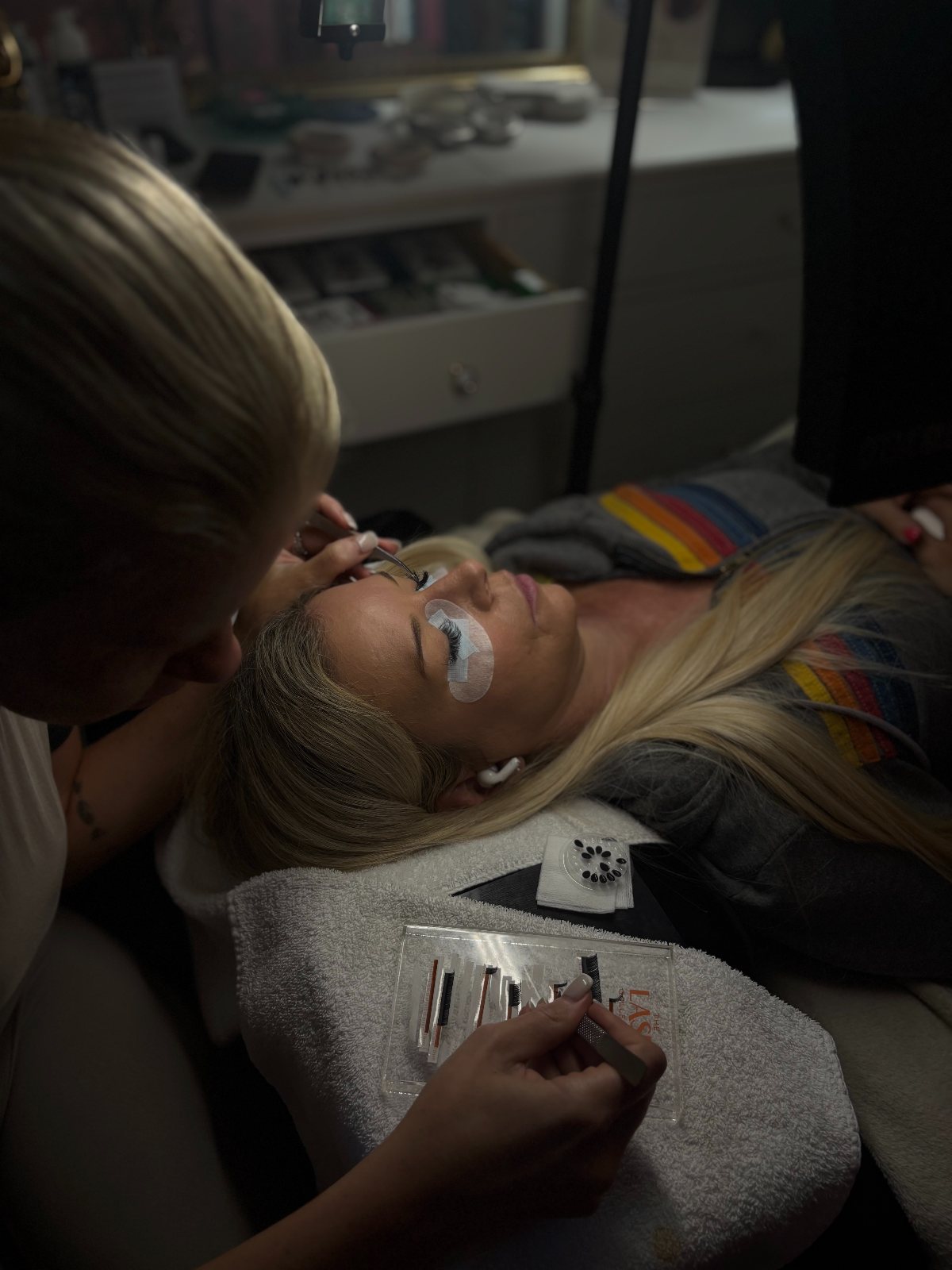 Larae — founder and lead lash artist — The Bronze Lily, St. Petersburg, FL