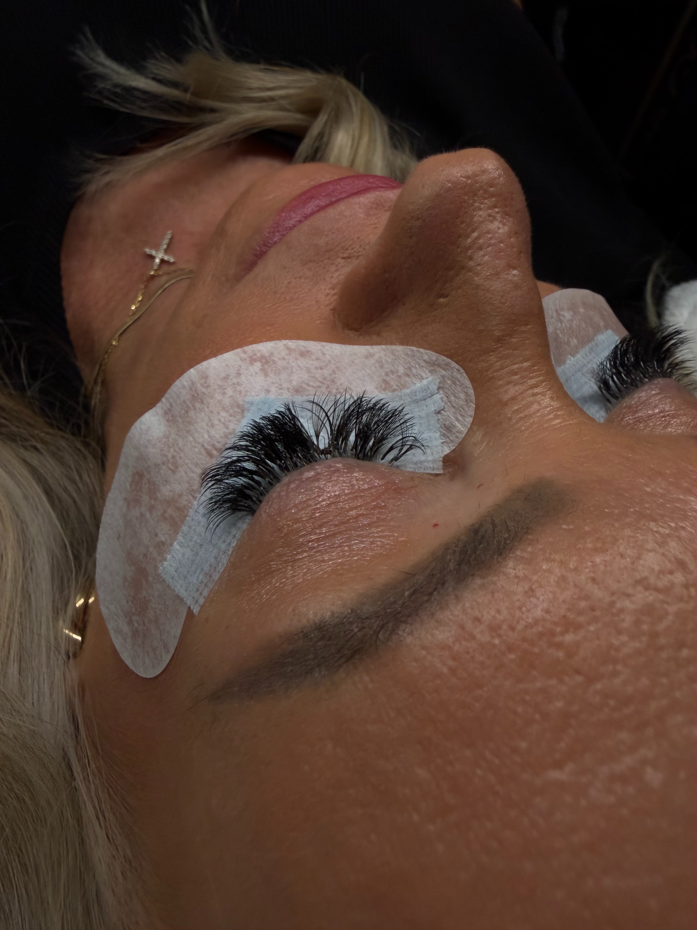 Lash extensions close-up — outside fill, The Bronze Lily — The Bronze Lily, St. Petersburg, FL