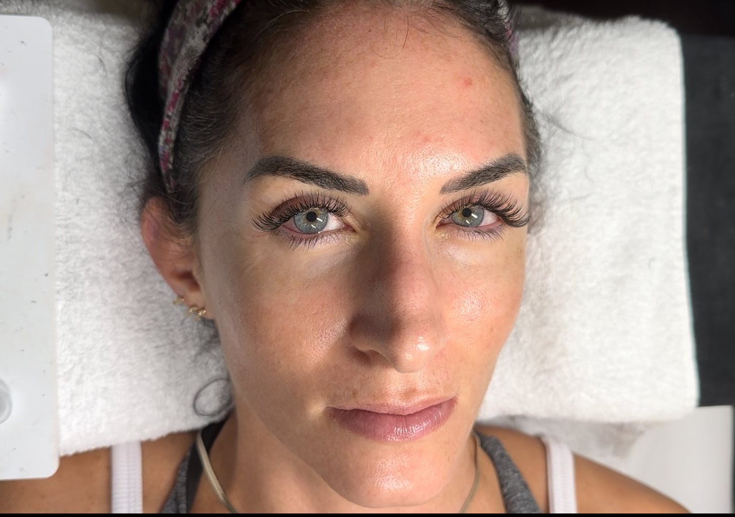 Lash extension set — client work — The Bronze Lily, St. Petersburg, FL