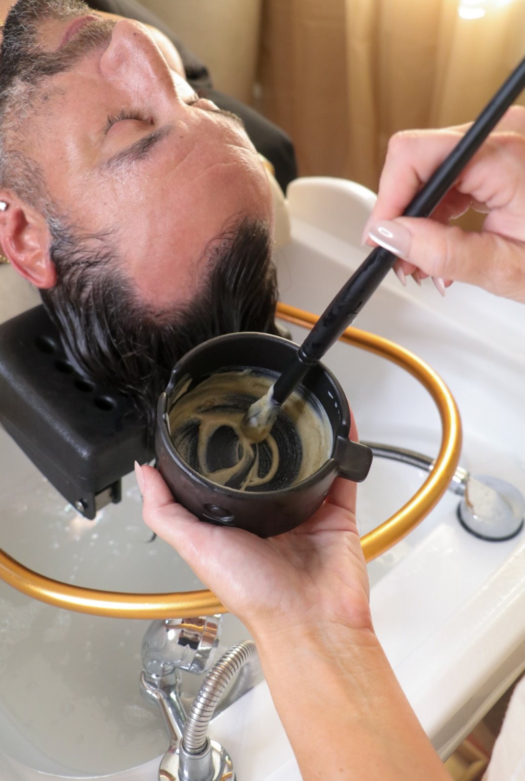 Men's head spa + beard treatment, cover — The Bronze Lily, St. Petersburg, FL