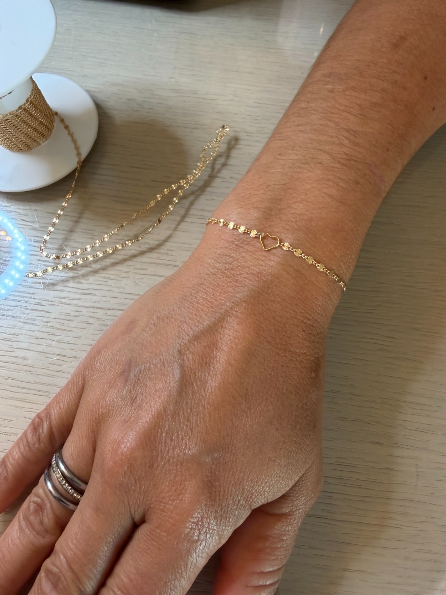 Re-welded at the jump ring, a few-minute fix — The Bronze Lily, St. Petersburg, FL