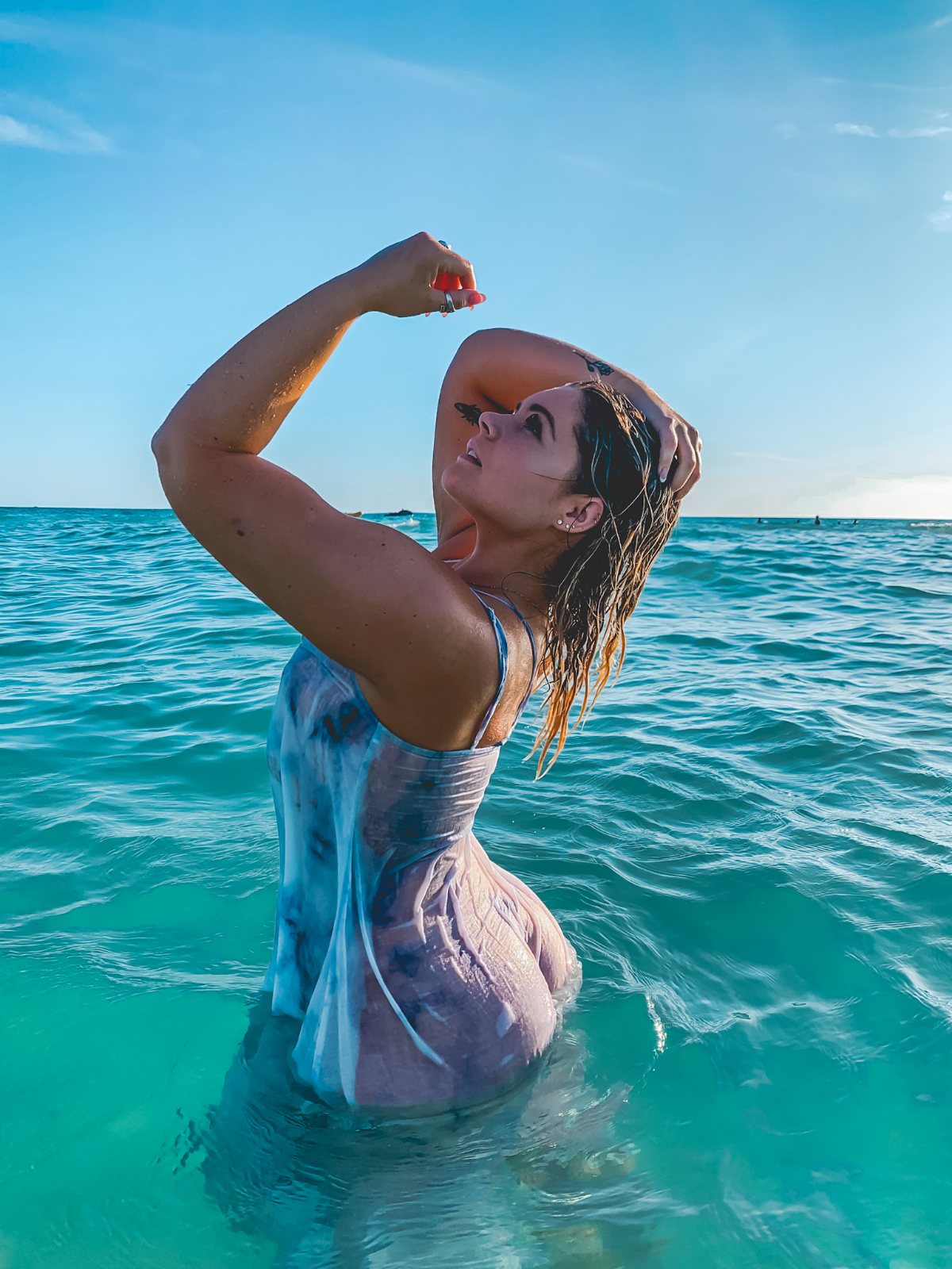 Custom airbrush spray tan result — The Bronze Lily, St. Petersburg, FL
