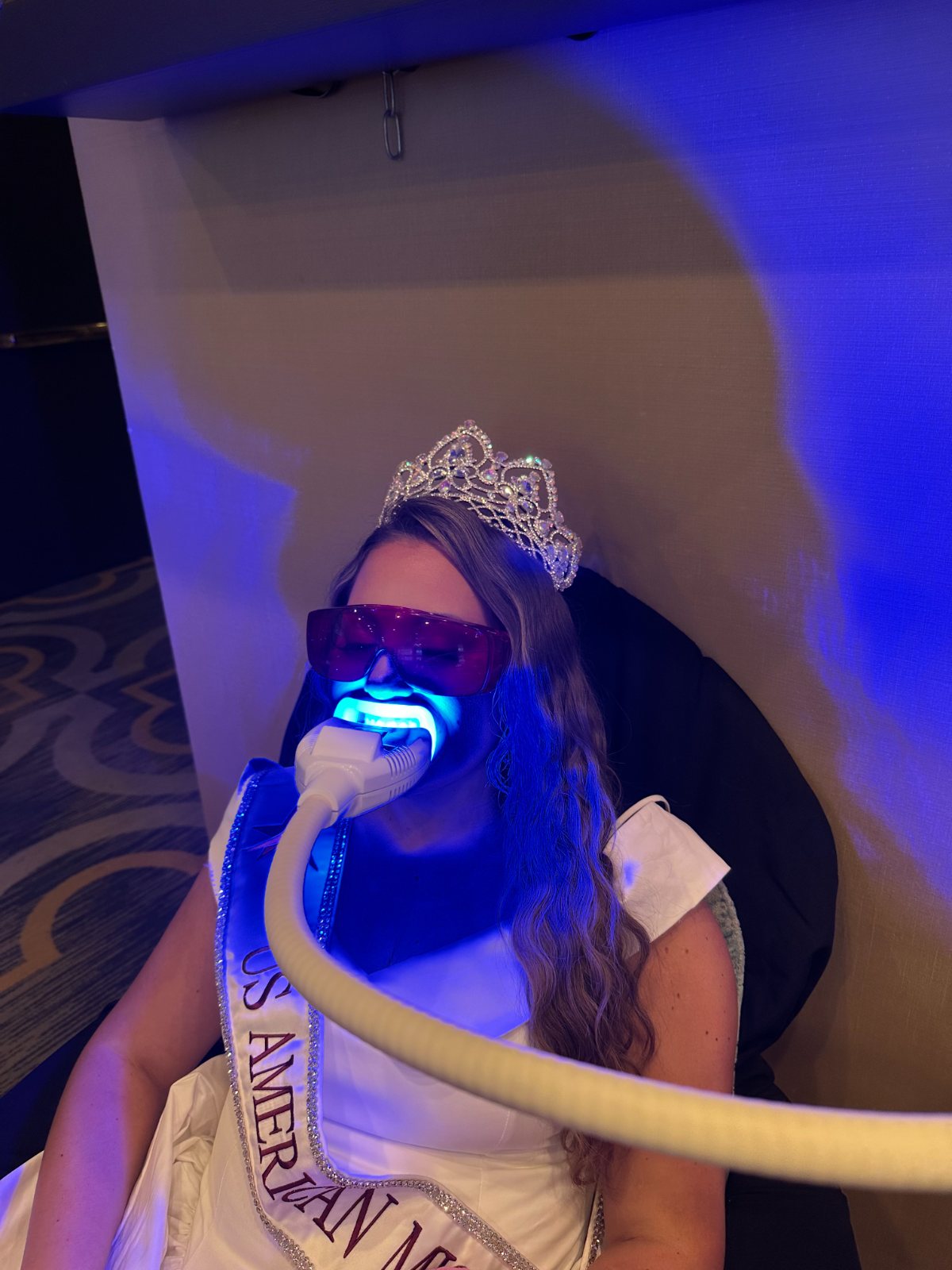Precision LED teeth whitening session — The Bronze Lily, St. Petersburg, FL